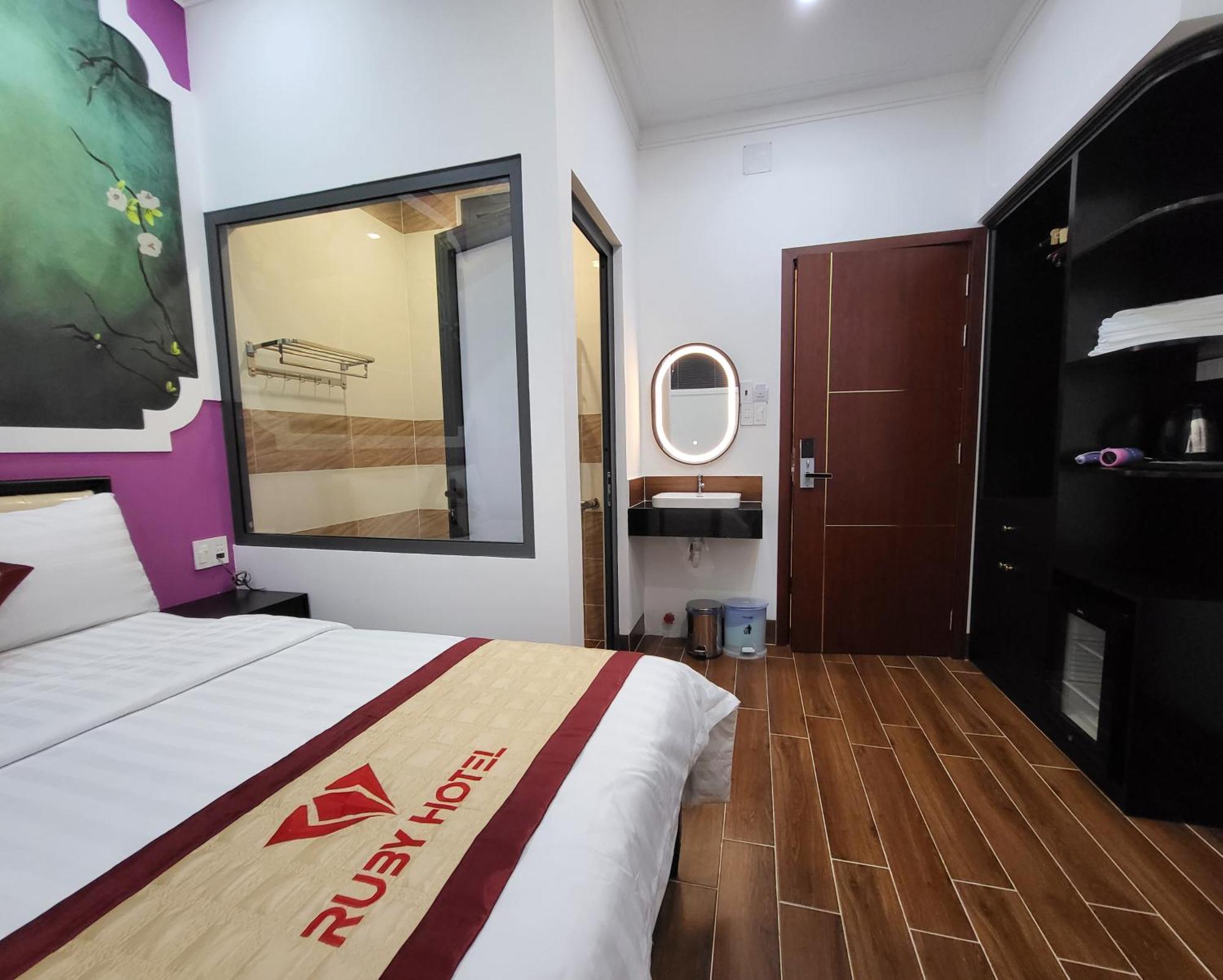 Ruby Hotel Vinh Long Ruang foto